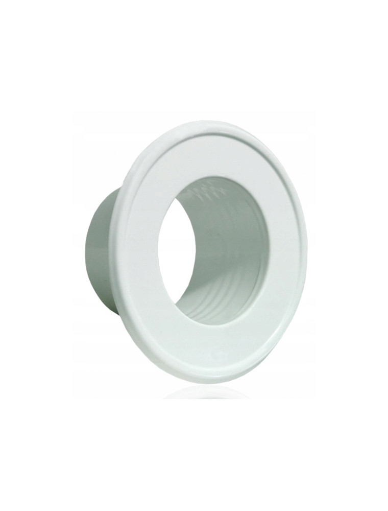 Rozeta maskownica 140 biała kołnierz