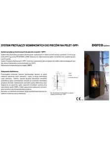 Miska z odpływem kondensat MS080-CZ1,2SP Pellet