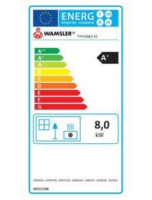 Koza Piec kominek KAMINO 8kW CLASSIC