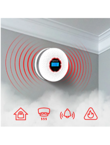 SafeSensor2000 - czujnik czadu, dymu 2w1