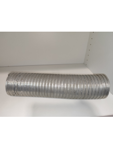 Rura elastyczna spiro fi 80 dł. 1 m aluminiowa OUTLET