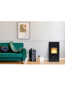 Piec na pellet FUTURA 7C 7 kW czarny ARTEL system DGP