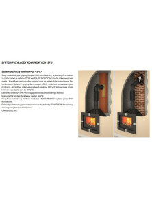 Rura spalinowa RP fi 150 mm dł. 500 mm CZ2