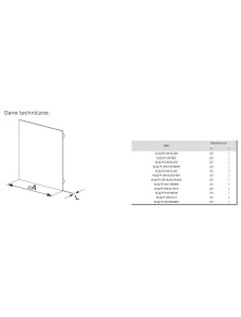 KLIQFP180CHROME - panel dekoracyjny Chrome do wentylatora kratki Kliq 100