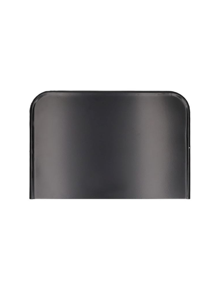 Blacha pod piec kominek 30x50 cm czarna