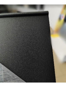 Blacha pod piec kominek 30x50 cm czarna