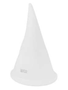 Filtr stożkowy z uszczelką fi 125 mm do anemostatów wentylacja rekuperacja