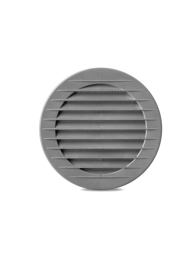 Kratka okrągła fi 100 mm szara