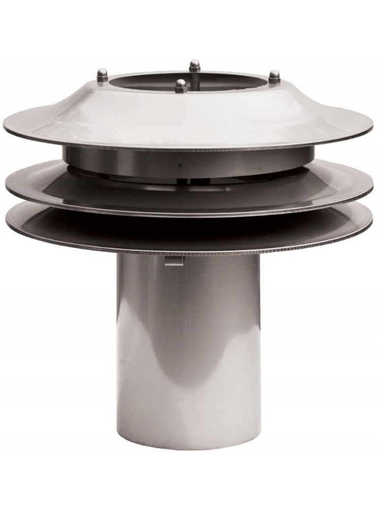 SmartFlow fi 200 mm filtr dymowo - spalinowy, stabilizator ciągu kominowego UE, czyste powietrze