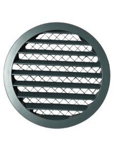 Czerpnia wyrzutnia kratka metalowa fi 200 ANTRACYT USAV