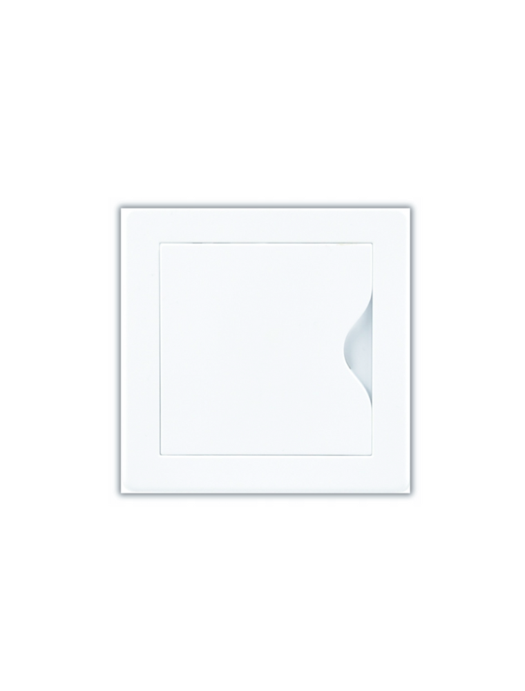 Drzwiczki DR 10x10 rewizyjne 100x00 mm plastikowe białe