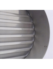 Kratka UELA-AL fi 250 mm aluminiowa czerpnia wyrzutnia