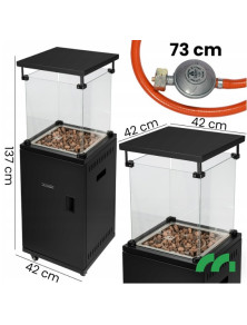 Parasol gazowy WorldFlame WF-888+POKROWIEC