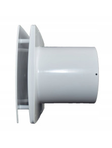 D100LDAOH Wentylator 100 WCH TIMER + HIGFROSTAT aluminium szczotkowane