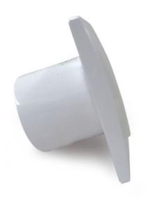 D125QWC Wentylator fi 125 mm /WC/ TIMER cichy, biały, łożyska kulowe, zawór zwrotny VENTS
