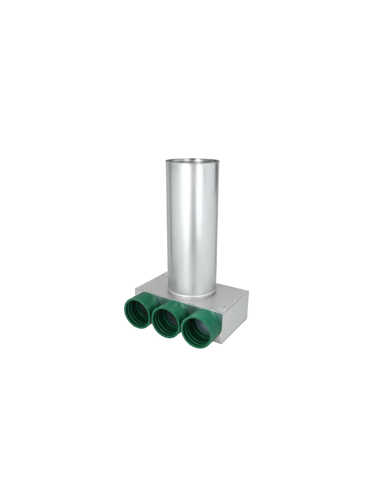 Skrzynka rozprężna 3x75 fi 125 mm SOL-FLEX z gumowym króćcem