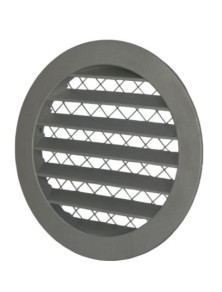 Kratka metalowa USAV fi  80 wyrzutnia czerpnia ścienna