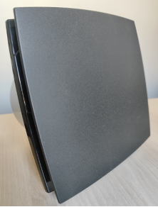 D125LDOWCBLK  Wentylator fi 125 mm MODERN WC TIMER czarny Vents