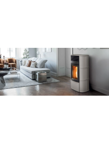 Piec kominek na pellet MCZ Suite Comfort Air 12 M3 KAFLE